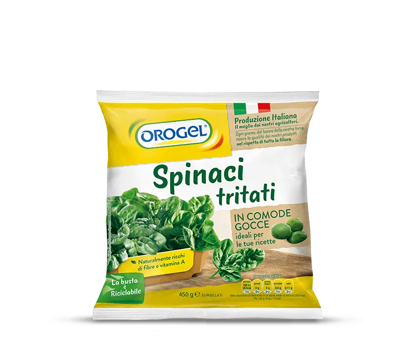 Pack - Chopped Spinach