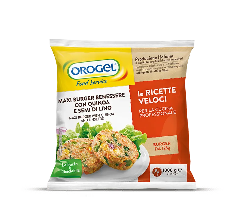 Pack - Burger with Quinoa and Linseeds (125 g)