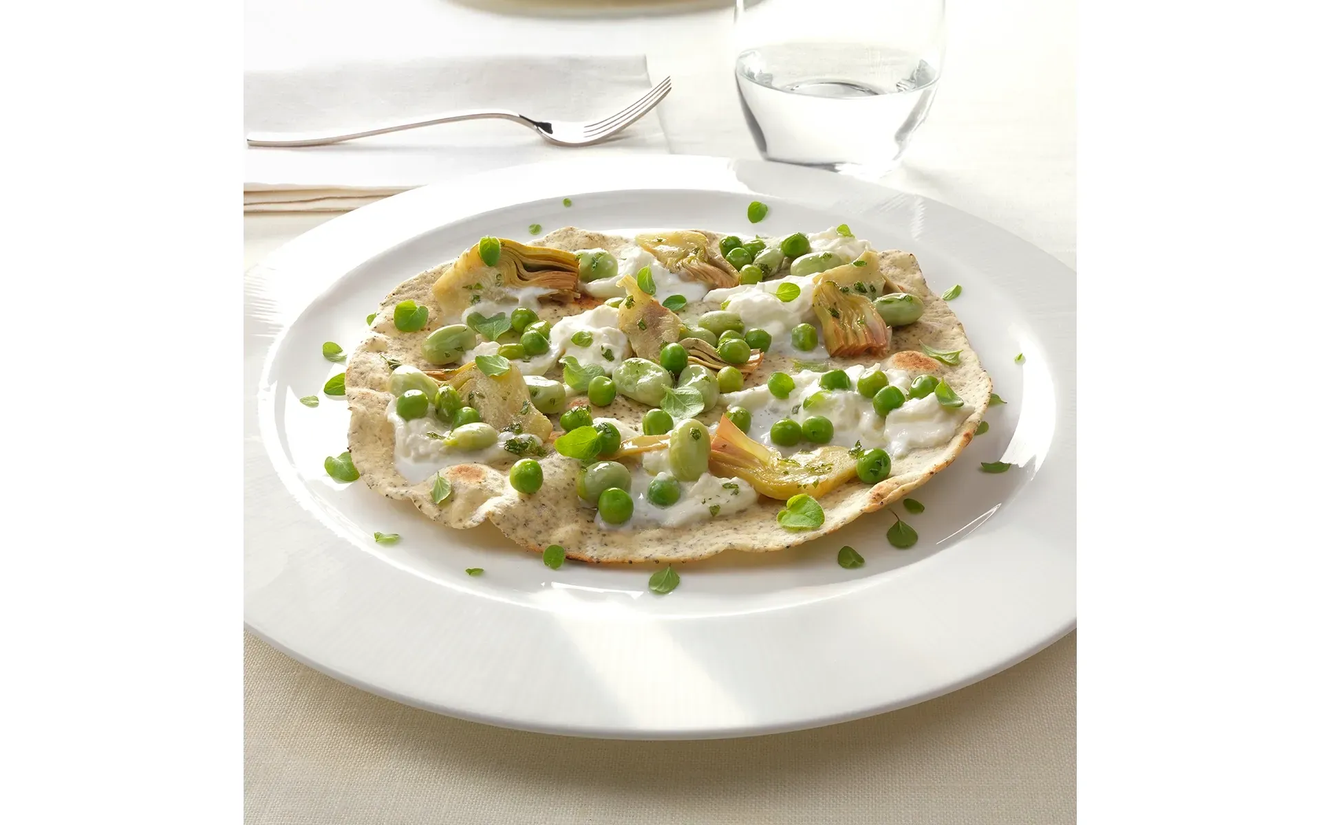 Finta pizza con verdure Orogel: una base alternativa per una pizza leggera e gustosa.