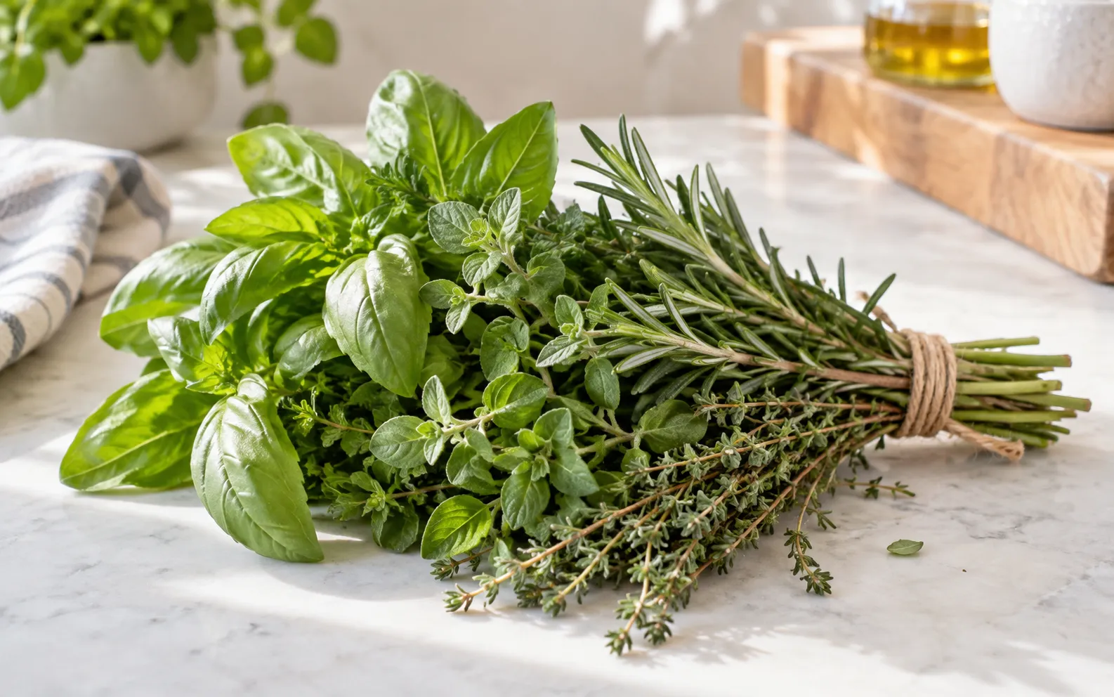 Erbe aromatiche del mix mediterraneo orogel