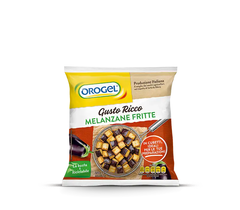 Packaging Melanzane Fritte Gusto Ricco Orogel