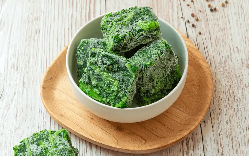 Scadenza surgelati Orogel: come conservare al meglio i prodotti, come questi spinaci.