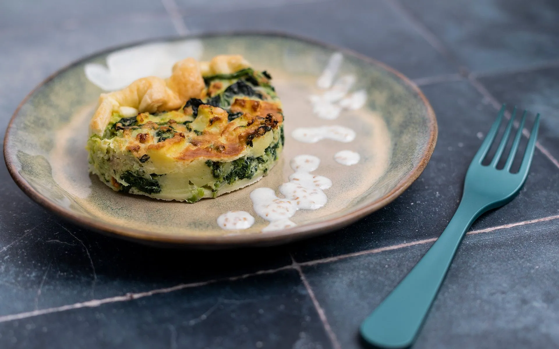 Torta salata Orogel Sapori Antichi: un omaggio alla tradizione, qui con broccoli.