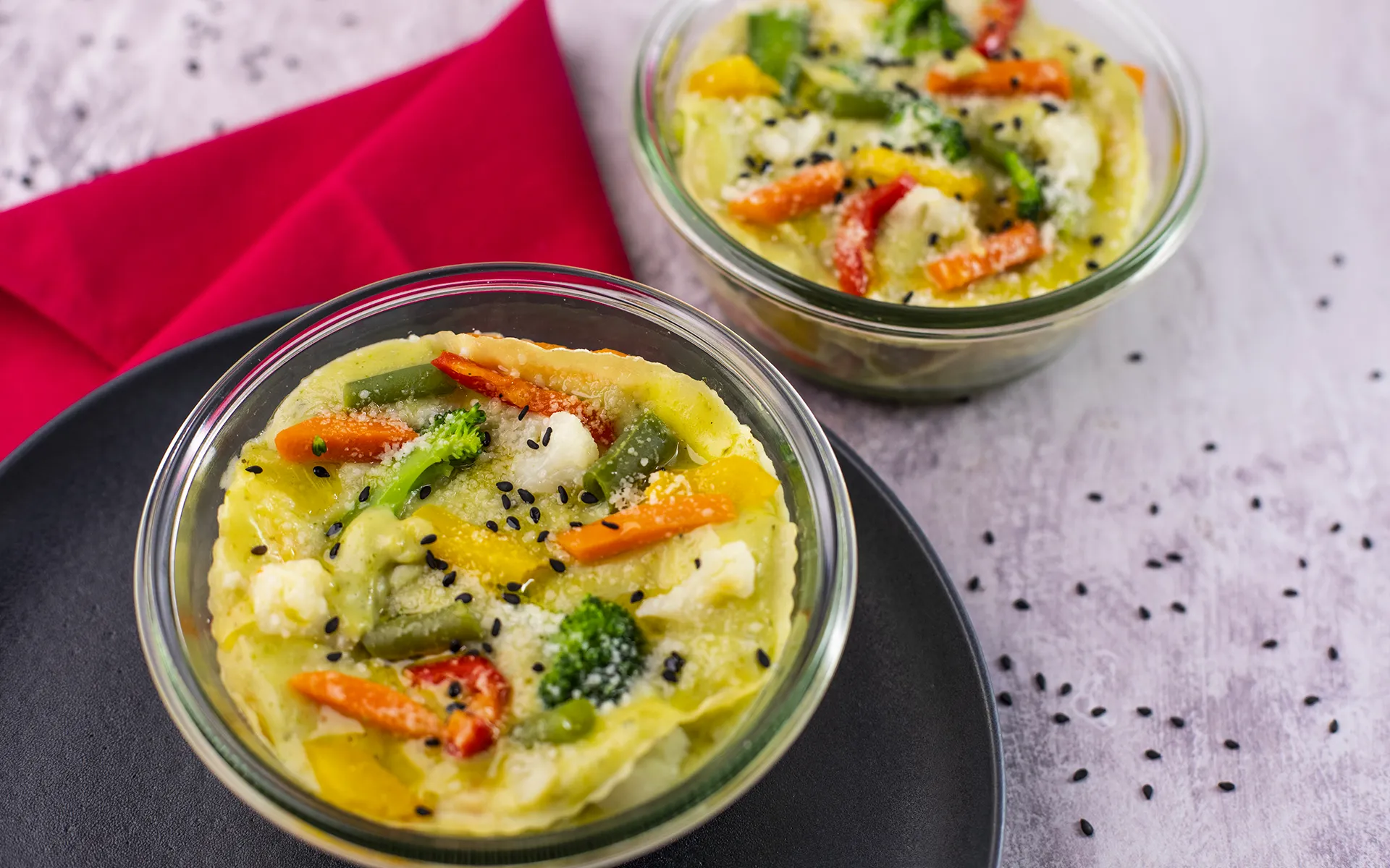 Vasocottura Orogel: lasagnetta Leggerezza cotta in barattolo, una versione light del classico.