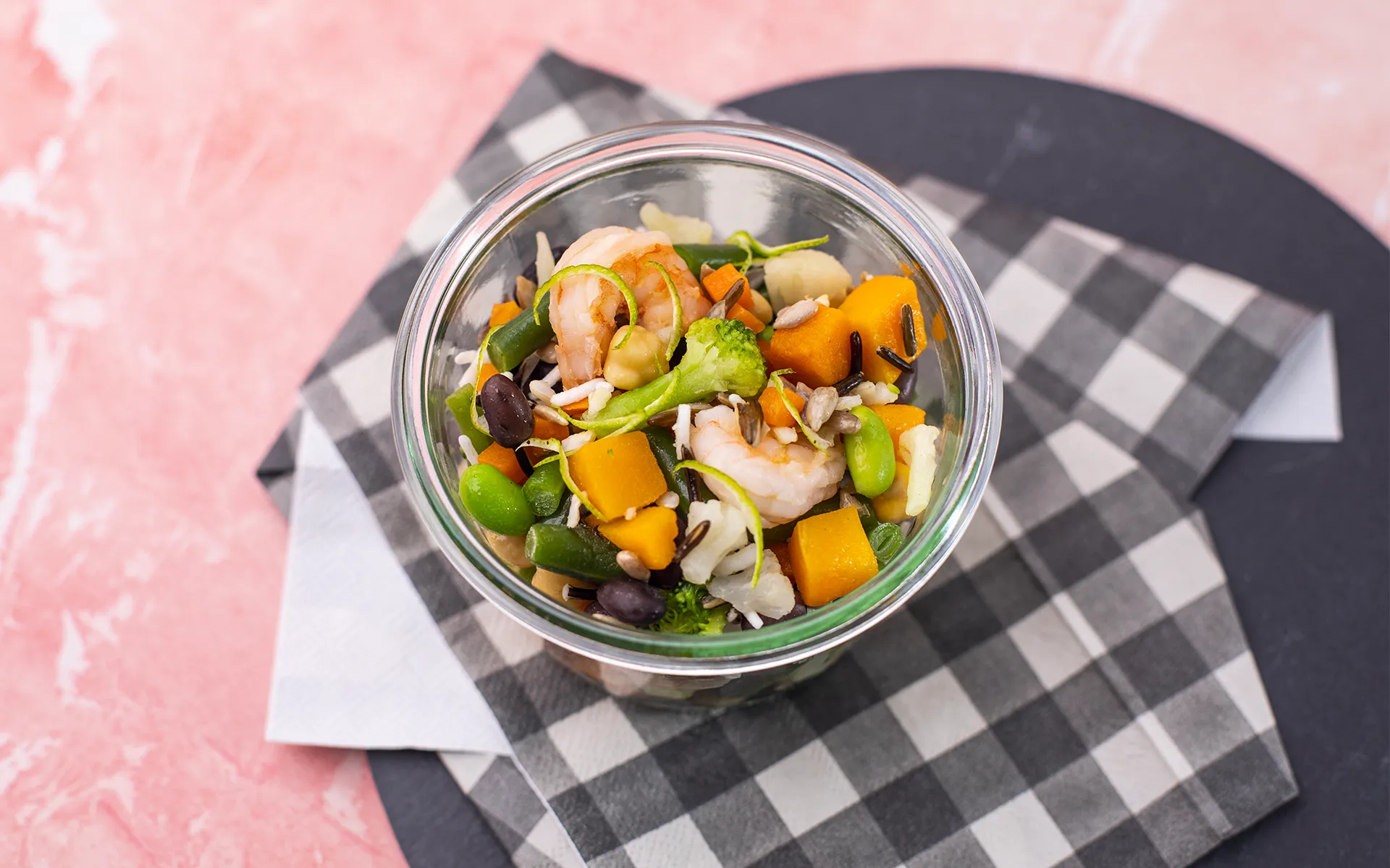 Vasocottura Orogel: legumi e risi cotti insieme in barattolo, per un piatto unico nutriente.