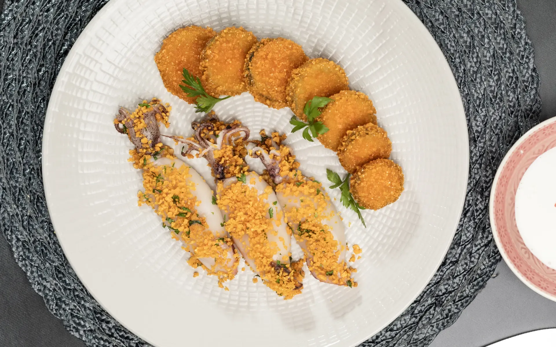 Calamari e zucchine in gratin – Ricette Orogel Food Service